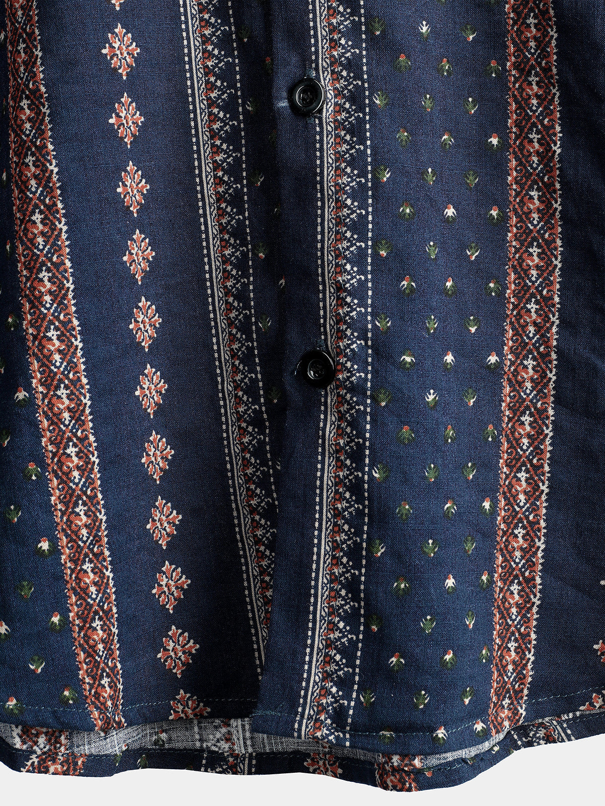 Men Retro Button Up Short Sleeve Shirt-Vacay Outfit