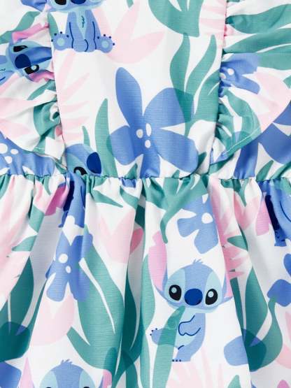Family Matching Floral Plant Print T Shirt And Dress Set-Vacay Outfit