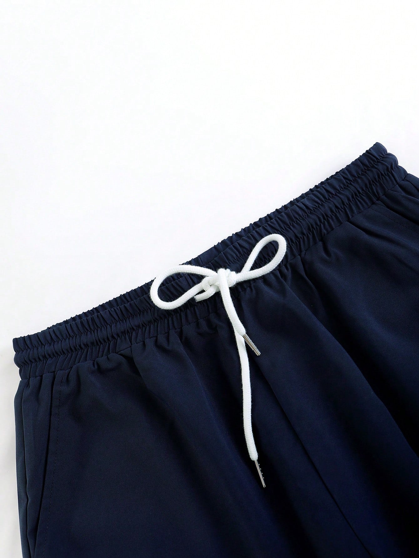 Tropical Print Shirt And Drawstring Shorts-Vacay Outfit