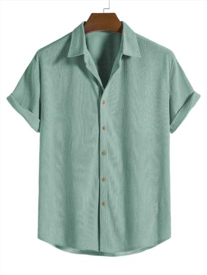 Summer Essential Button Up Shirt-Vacay Outfit