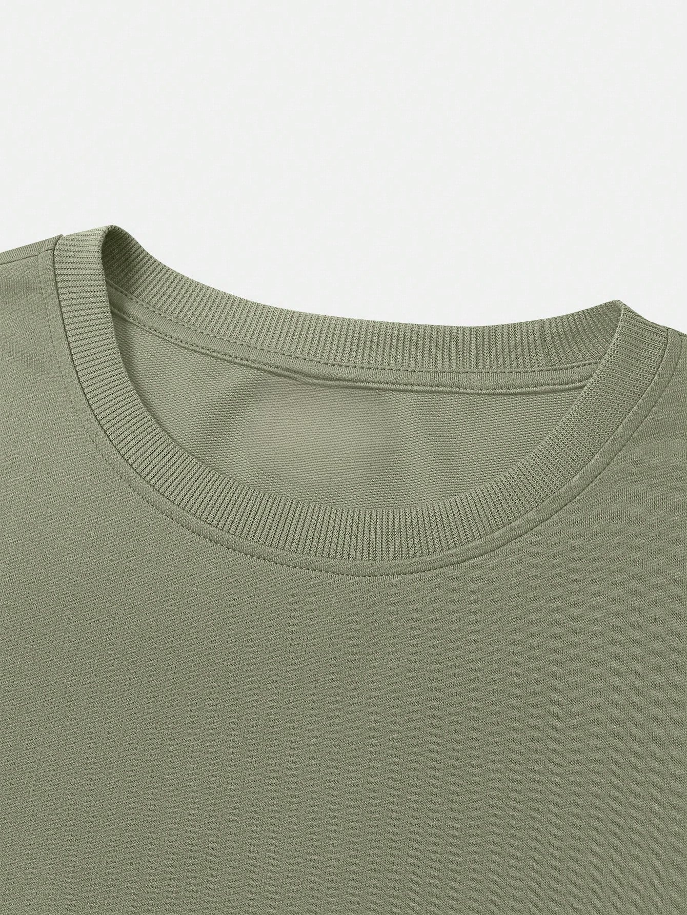 Plain Solid Colored T Shirt And Shorts Set-Vacay Outfit