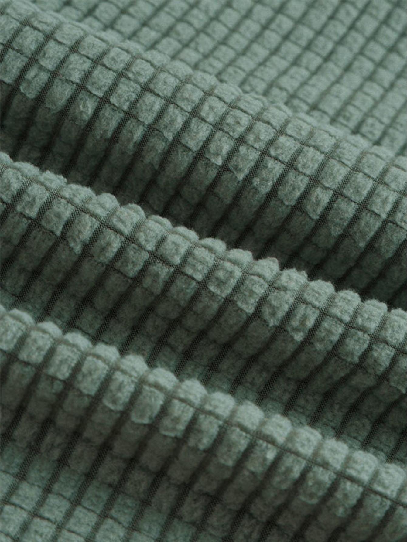 Waffle Texture Solid Colored Two Piece Set-Vacay Outfit