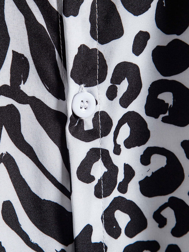 Animal Print Shirt-Vacay Outfit