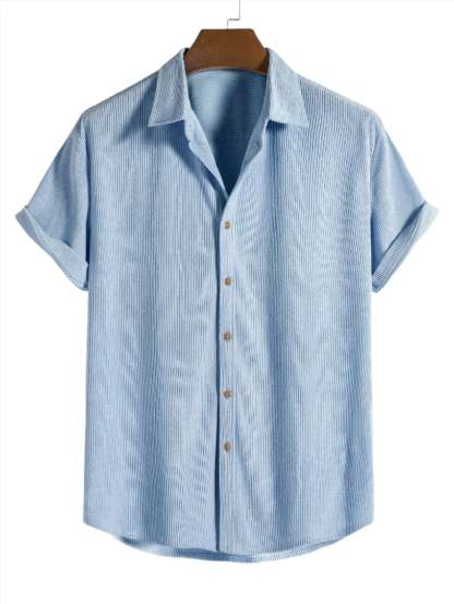 Summer Essential Button Up Shirt-Vacay Outfit