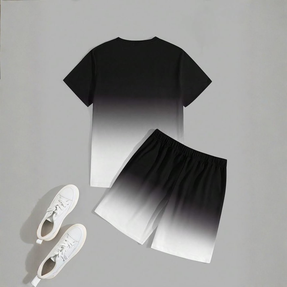 Beach Short And Tshirt Set For Men