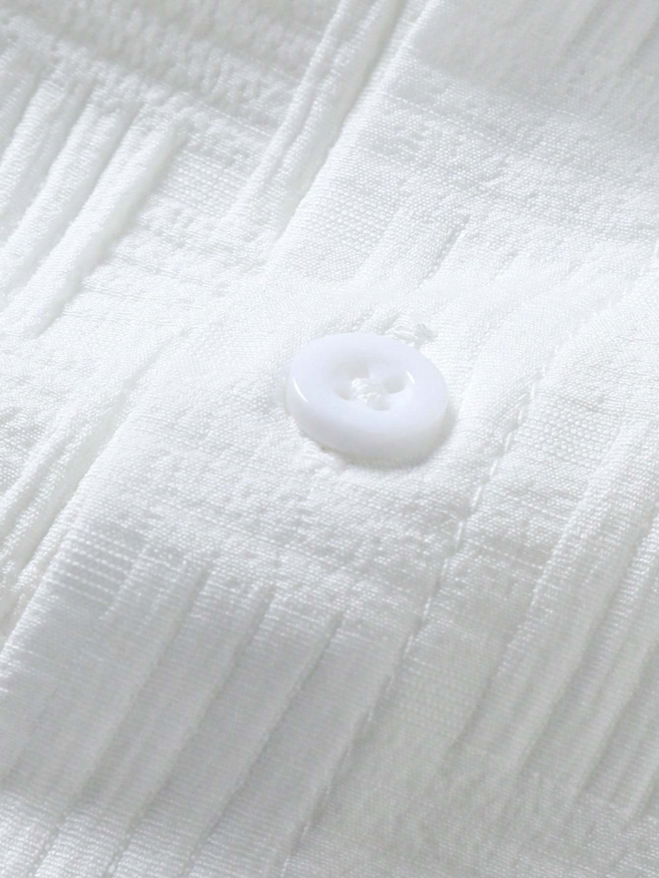 Plain Shirt And Shorts Set-Vacay Outfit