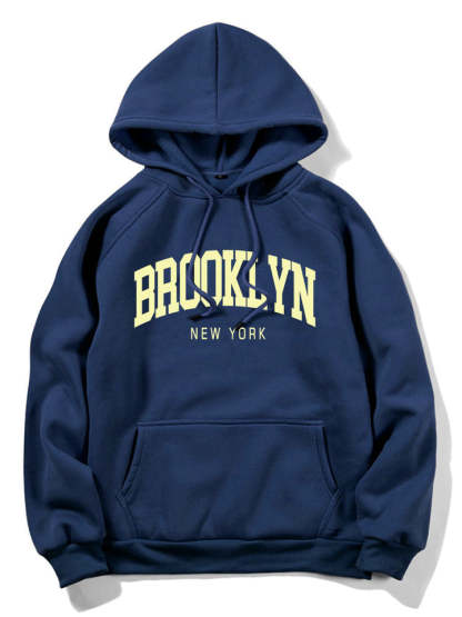 Brooklyn City Print Hoodie-Vacay Outfit