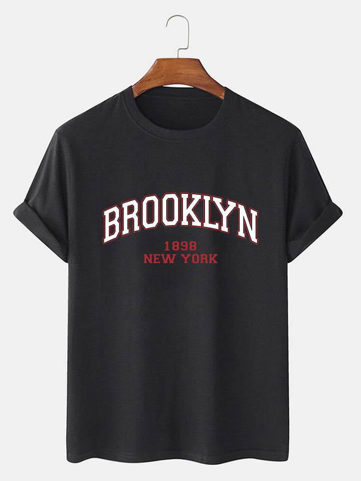 Brooklyn Print T-Shirt-Vacay Outfit