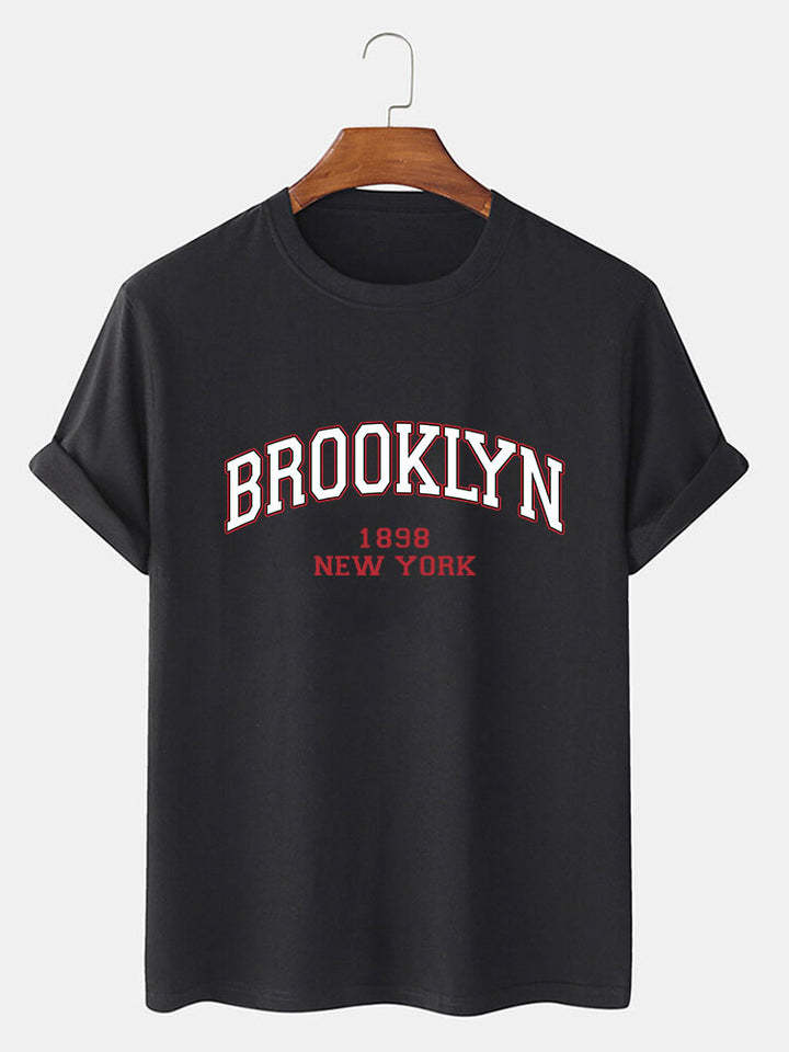 Brooklyn Print T-Shirt-Vacay Outfit