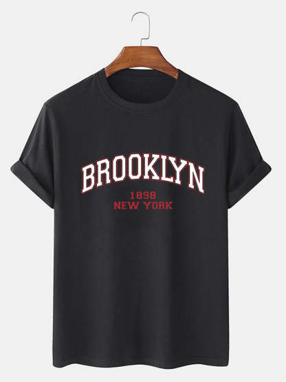 Brooklyn Print T-Shirt-Vacay Outfit