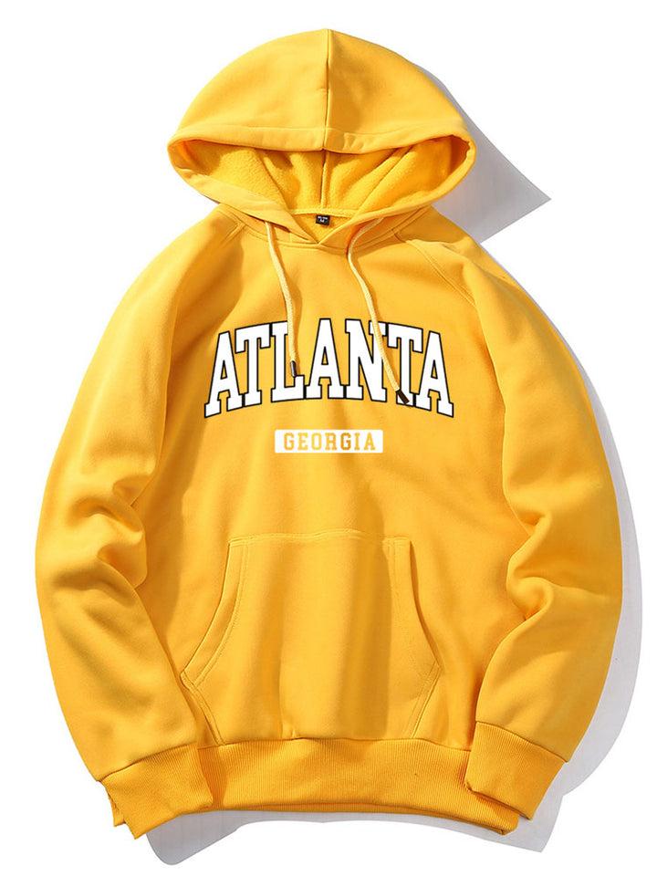 Atlanta Print Hoodie-Vacay Outfit
