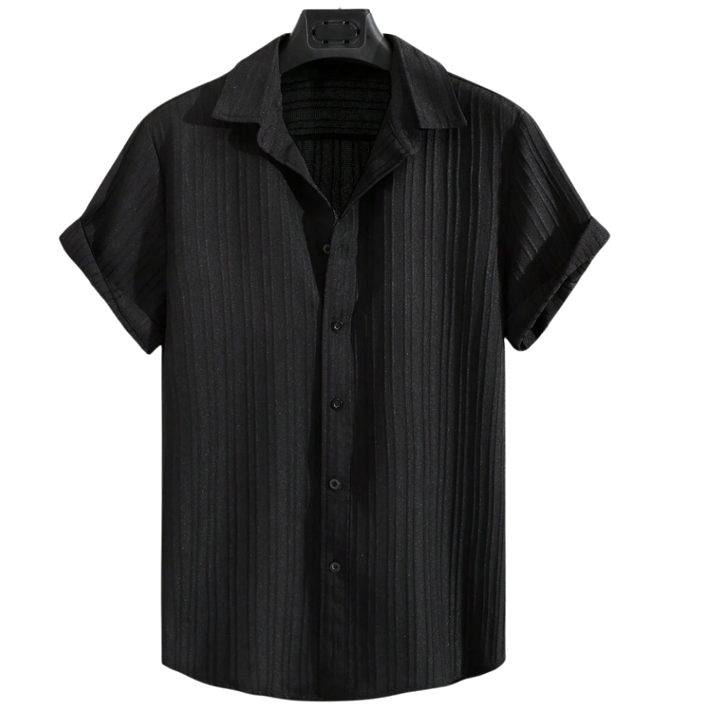 Formal Summer Short Sleeve Casual Daily Commute Wear Shirt For Men