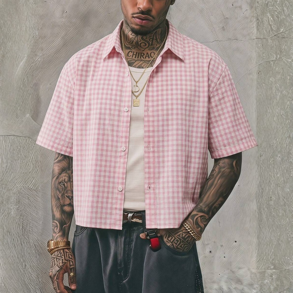 Casual Short Cropped Sleeve Pack Halloween Shirts For Men