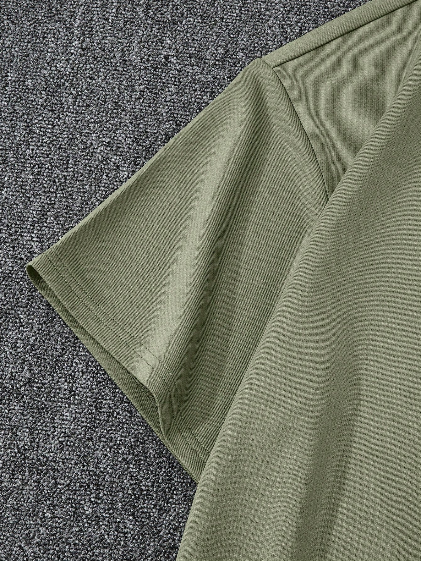 Plain Solid Colored T Shirt And Shorts Set-Vacay Outfit