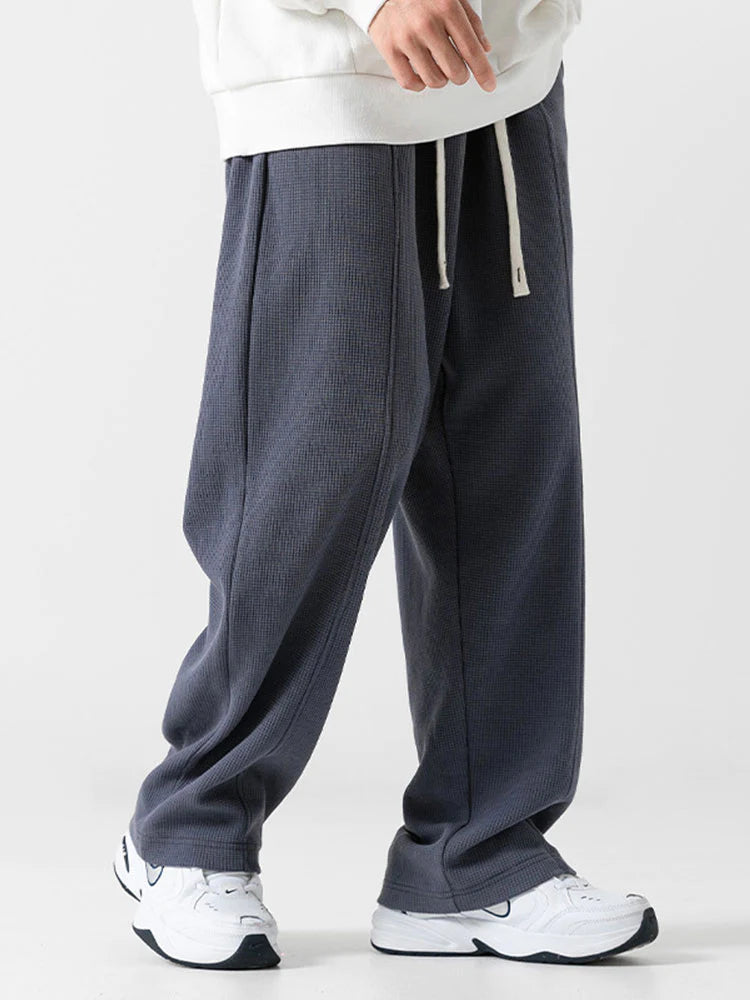 Straight Leg Waffle Pant-Vacay Outfit