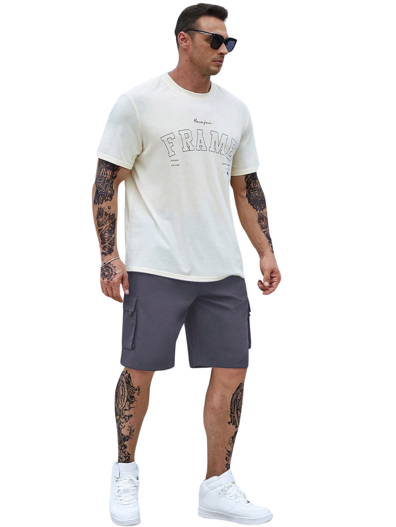 Urban Cargo Drawstring Shorts-Vacay Outfit