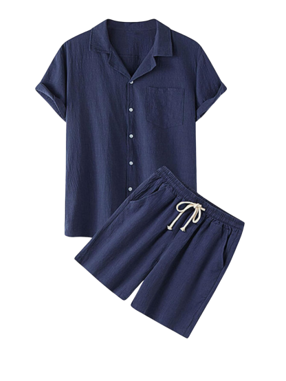 Classic Two Piece Casual Set-Vacay Outfit