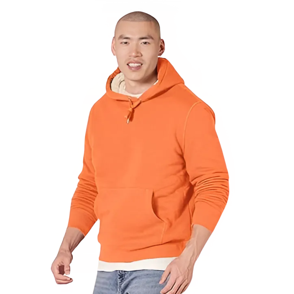 Men’s Sherpa-Lined Pullover Hoodie