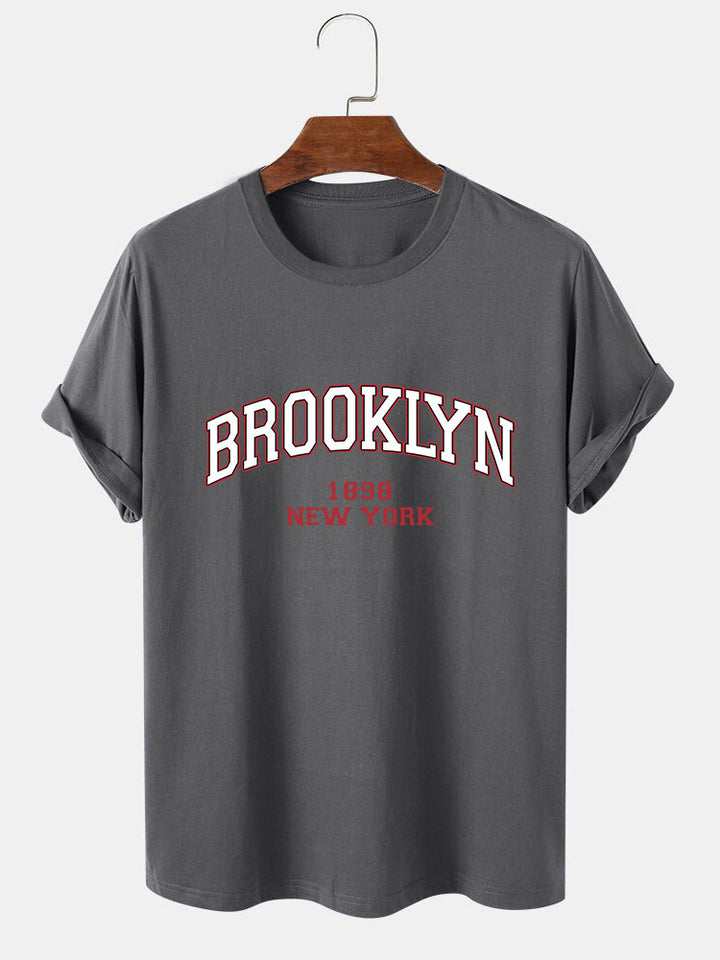 Brooklyn Print T-Shirt-Vacay Outfit