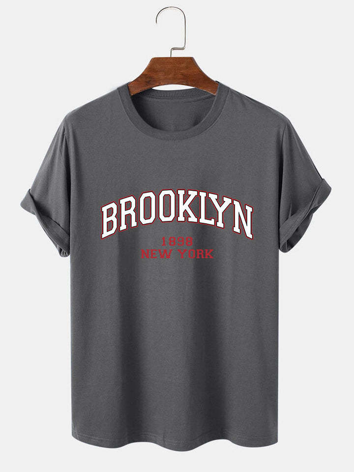 Brooklyn Print T-Shirt-Vacay Outfit