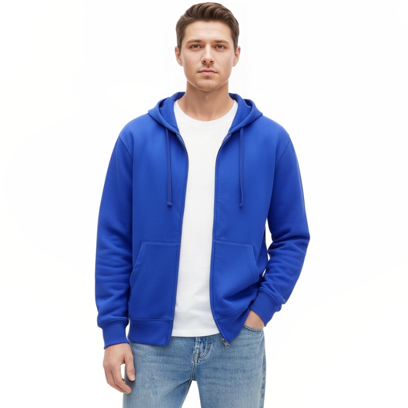 Classic Logo Heritage Full Zip Hoodie For Men