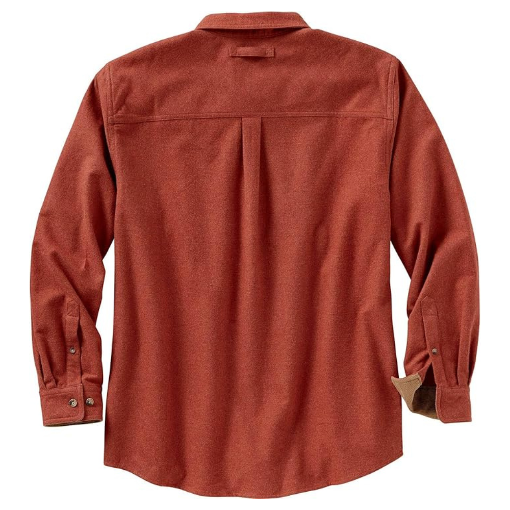 Sleeve And Button Down Flannel Shirt Long Sleeve For Men