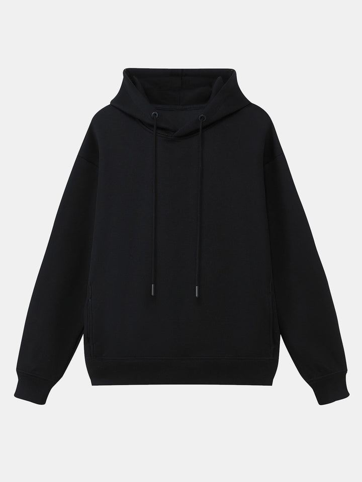 Basic Heavyweight Cotton Oversize Hoodie-Vacay Outfit