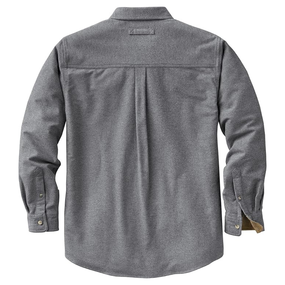 Sleeve And Button Down Flannel Shirt Long Sleeve For Men