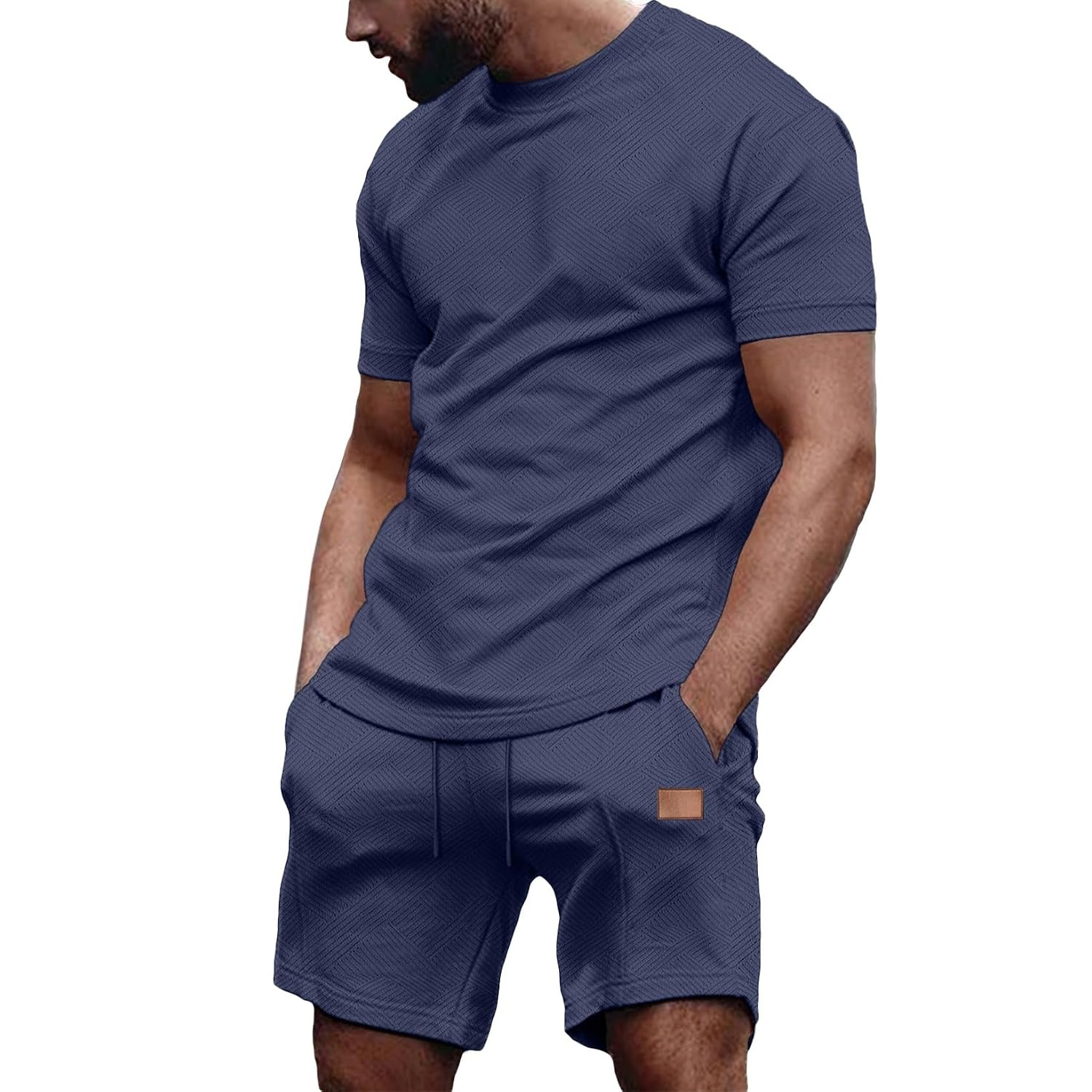Summer Beach Short Sleeve Shirt And Short Sets For Men