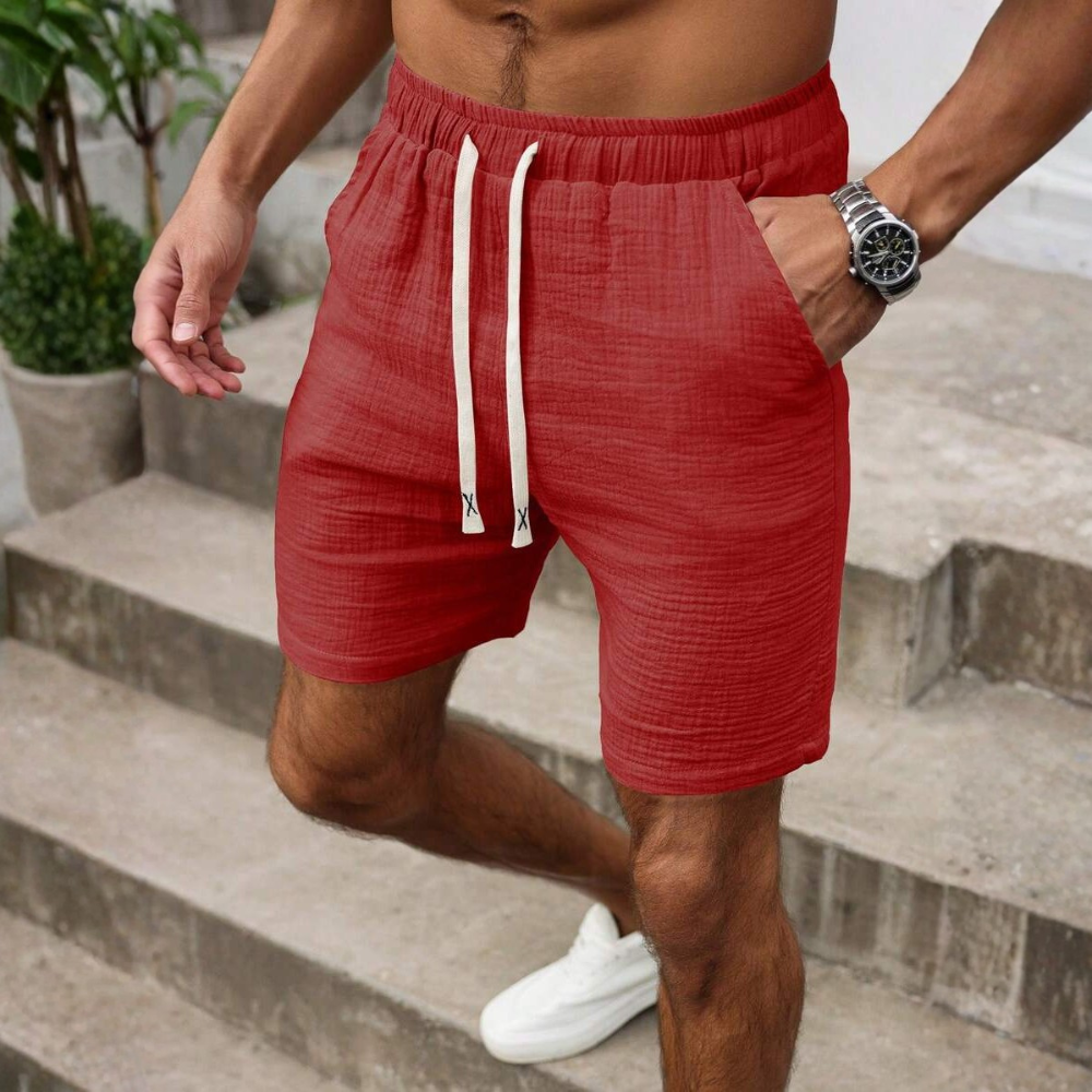 Loose Casual Drawstring Shorts With Pockets For Men