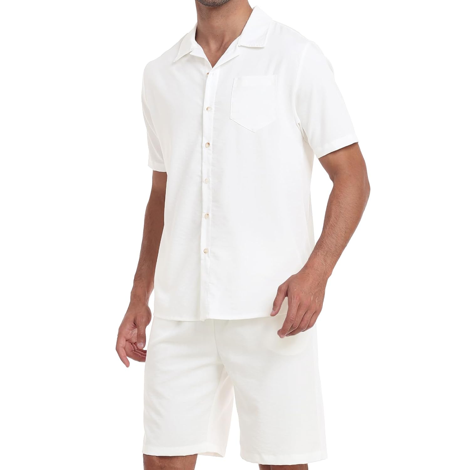 Casual Beach Wear Party Shirts And Short Set For Men