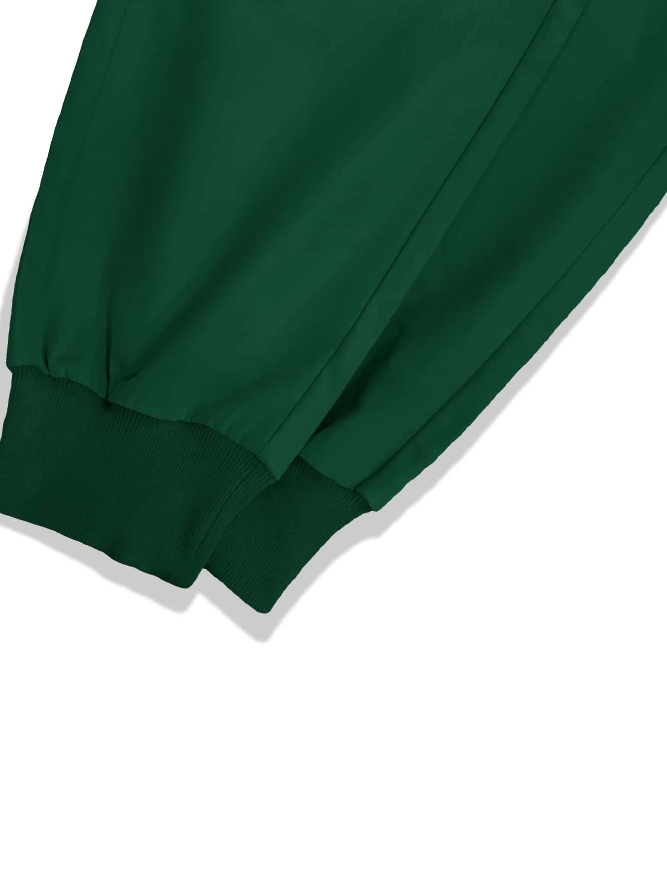 Letter Graphic Flap Pocket Cargo Pants-Vacay Outfit