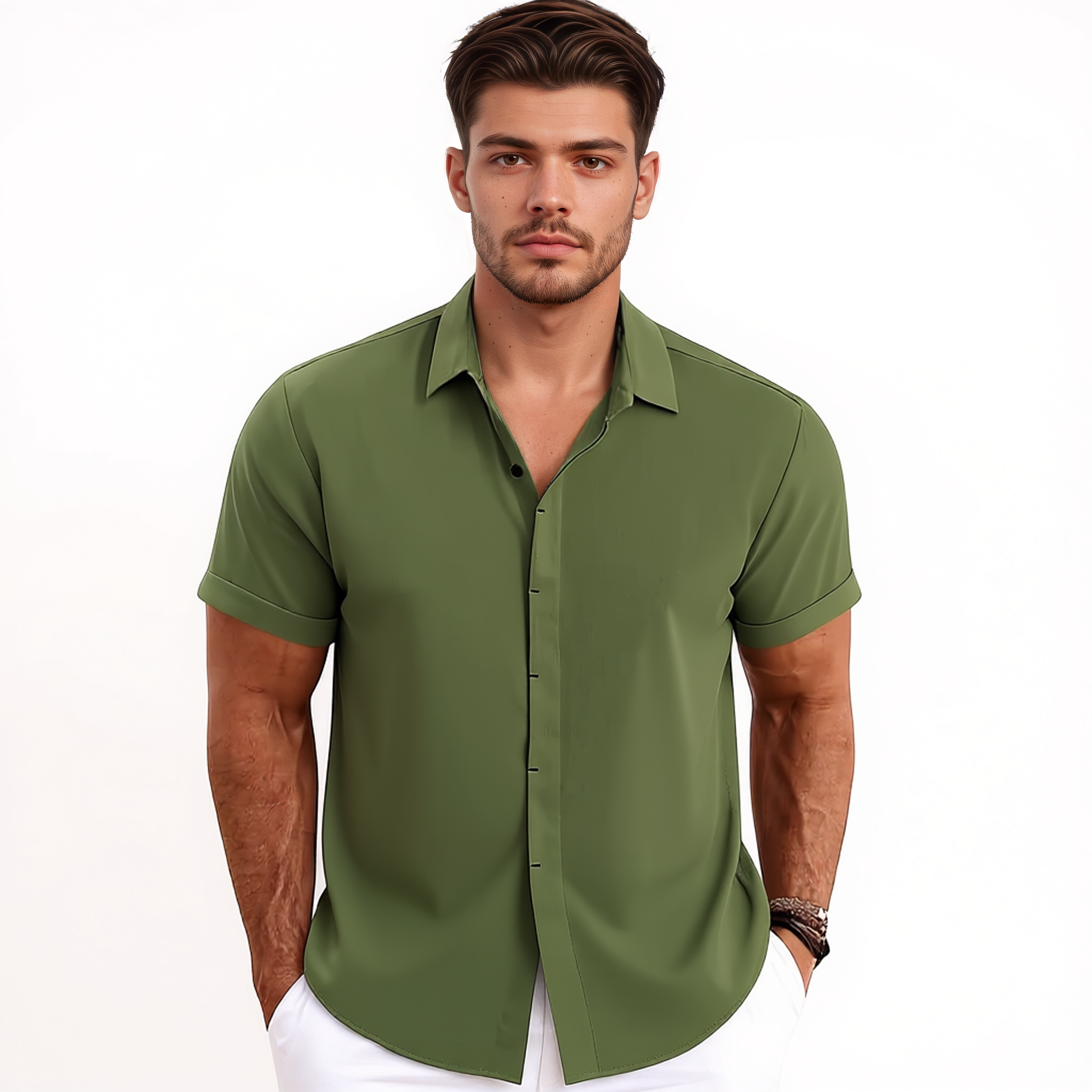 Short Sleeve Casual Shirts For Men