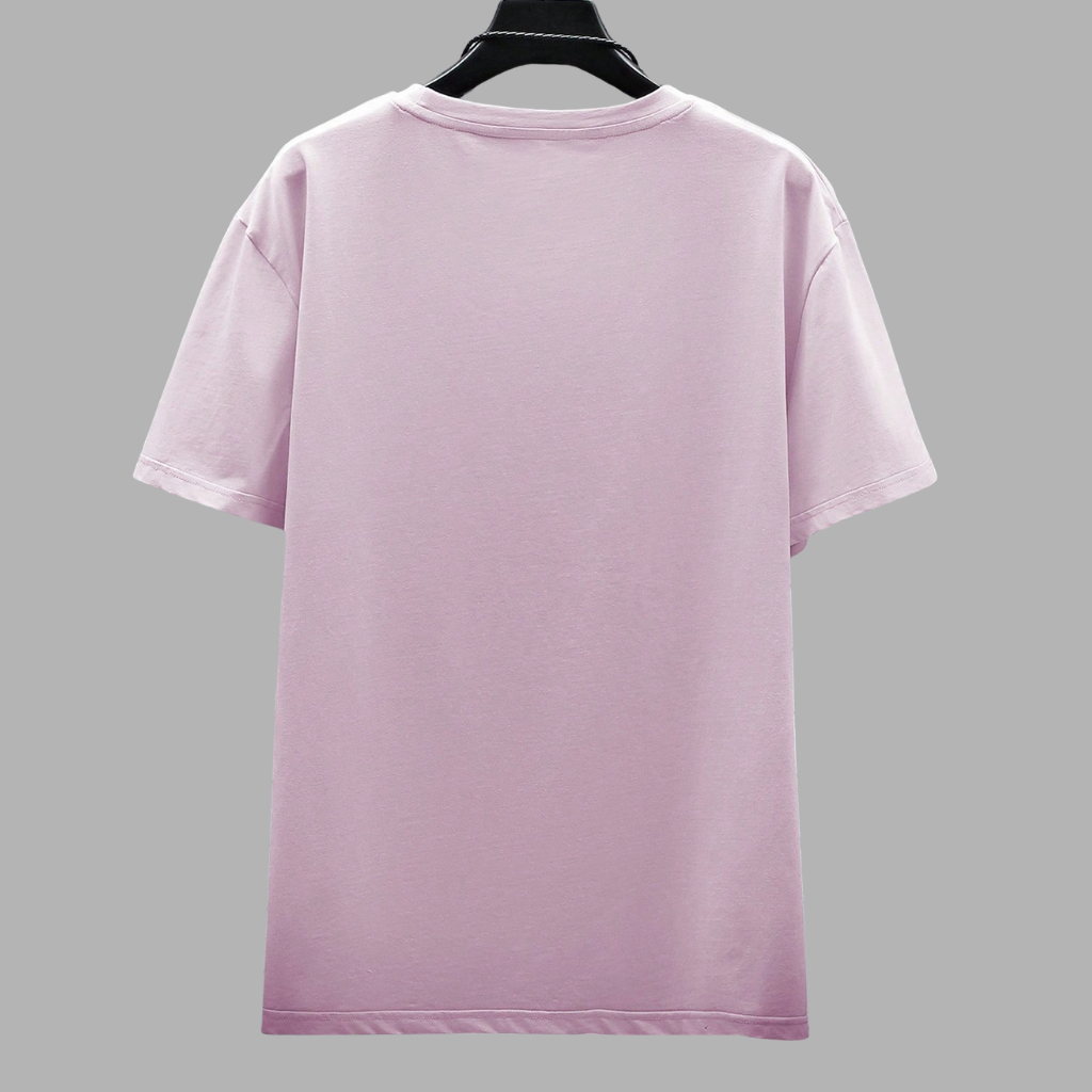 Short Sleeve Round Design T Shirt For Men