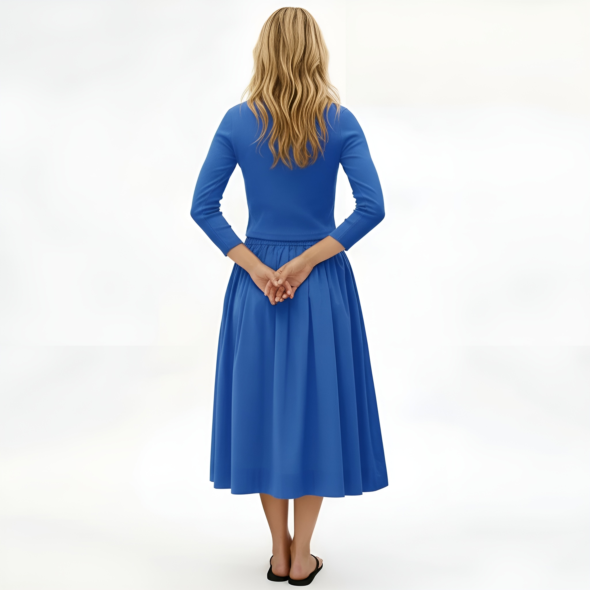 Two Piece Lounge Set With Ribbed Button Down Cardigan For Women