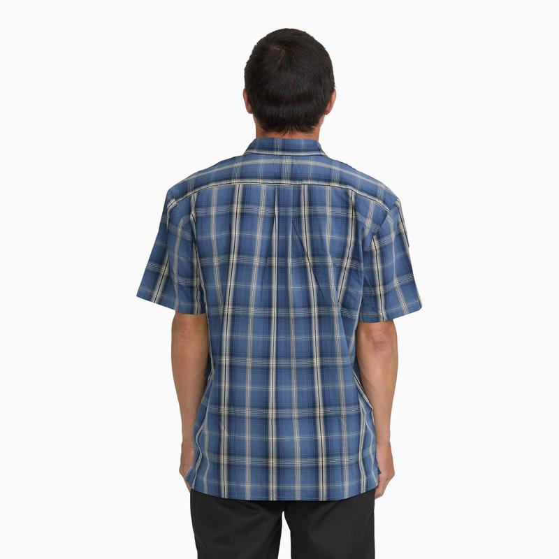  Regular Fit Classic Plaid Lightweight Shirt For Men