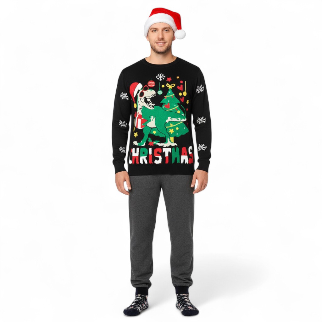 Ugly Christmas Matching Sweater For Men Women Kids