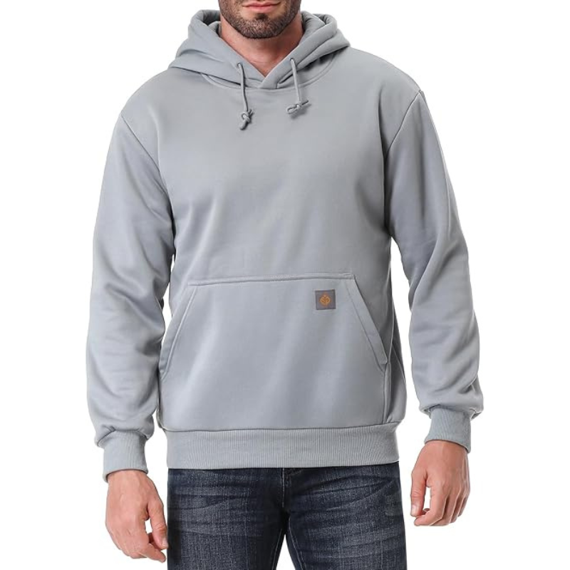 Relaxed Fit Fleece Lined Pullover Hooded Sweatshirt Comfortable and Soft
