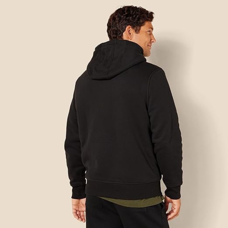 Mens Hoodies Sherpa Lined Pullover