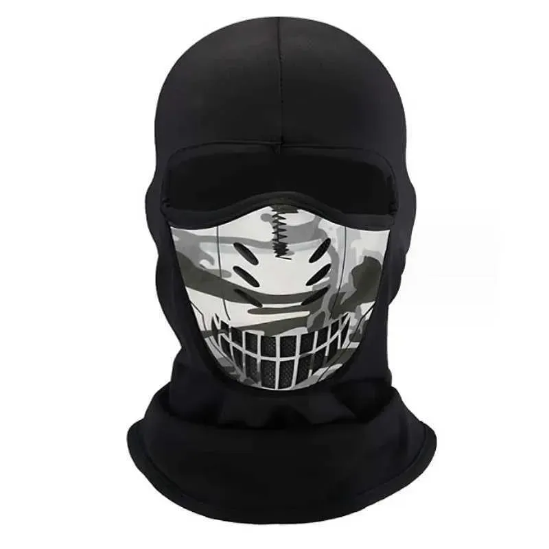 Wool Balaclava Style Hat For Winter Cycling