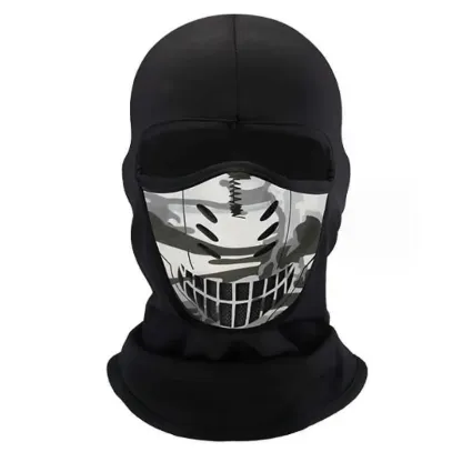 Wool Balaclava Style Hat For Winter Cycling