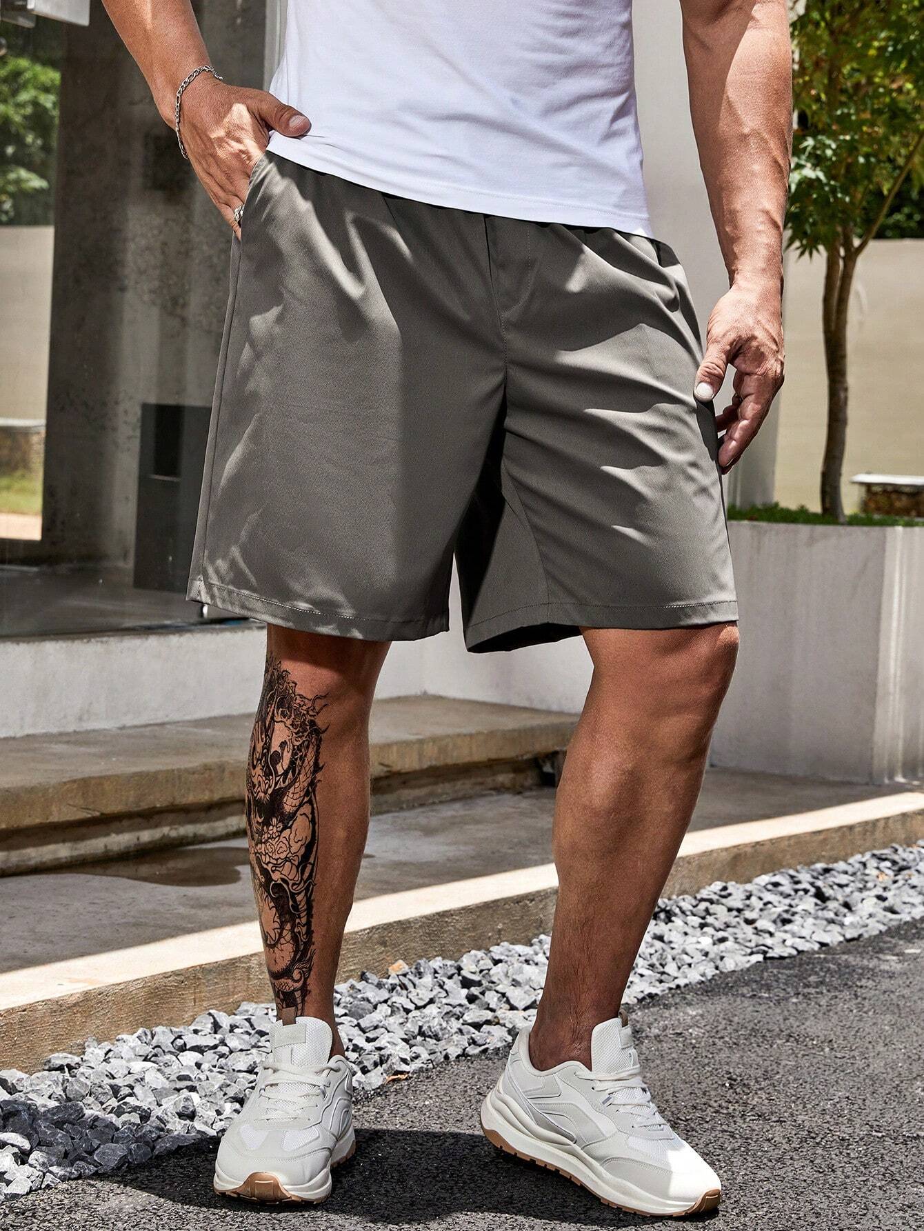 Midnight Lounge Drawstring Shorts-Vacay Outfit