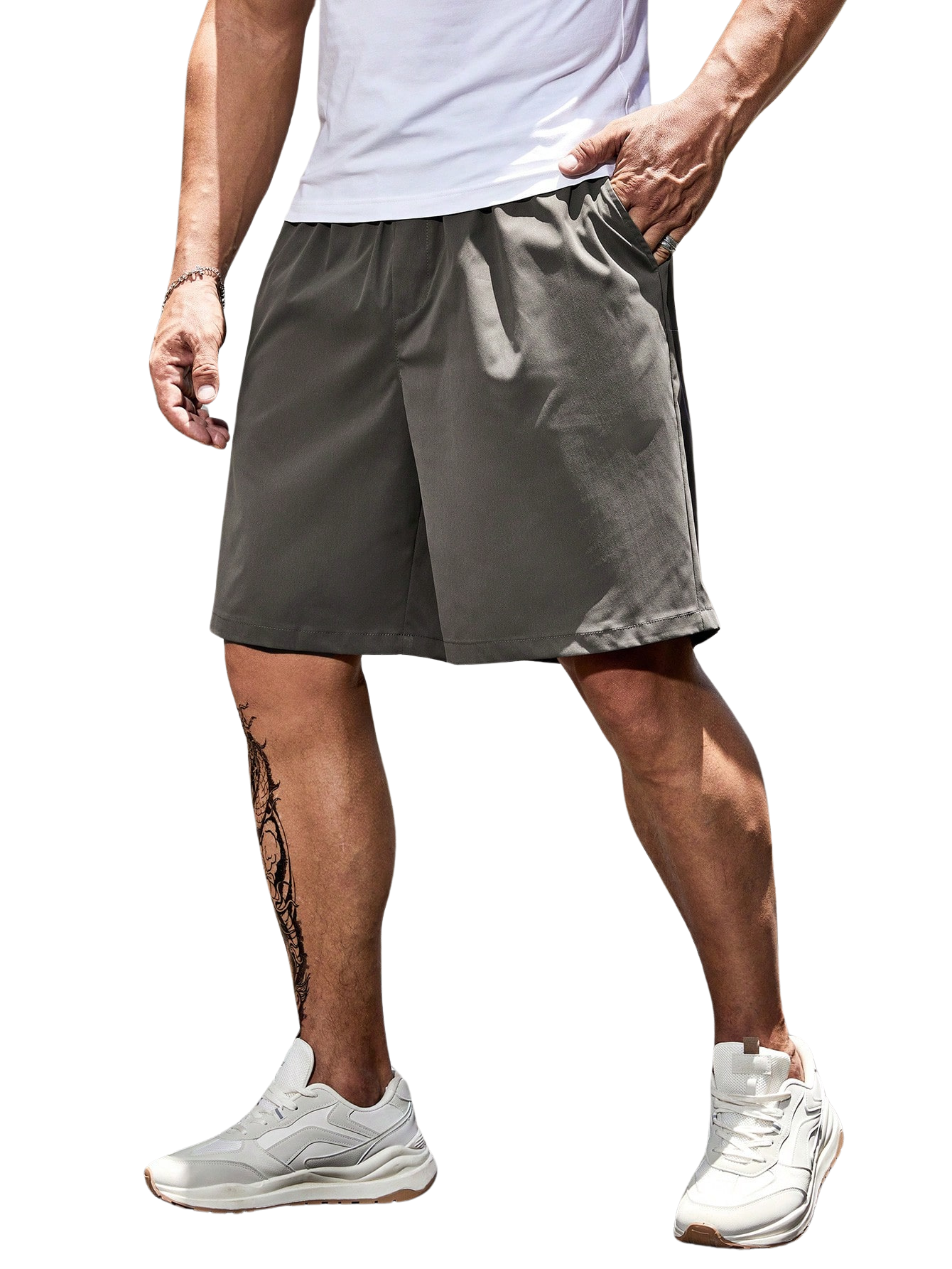 Midnight Lounge Drawstring Shorts-Vacay Outfit