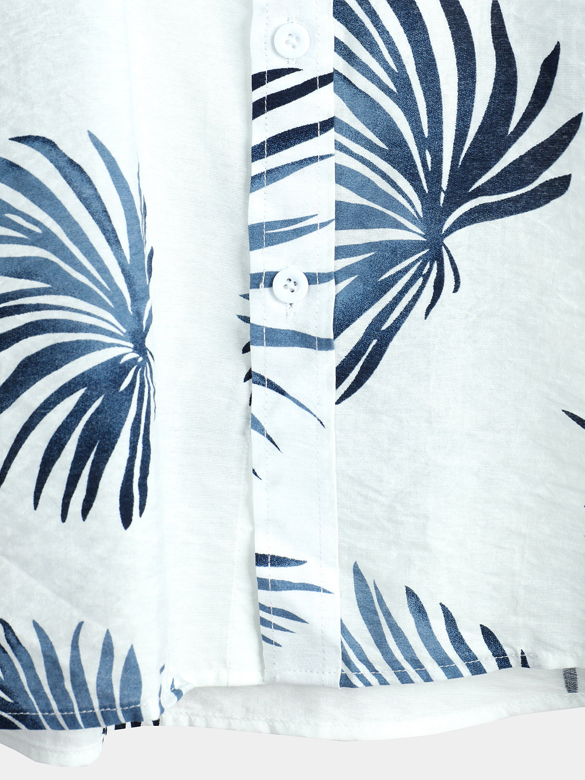 Men Striped And Floral Short Sleeve Shirts-Vacay Outfit