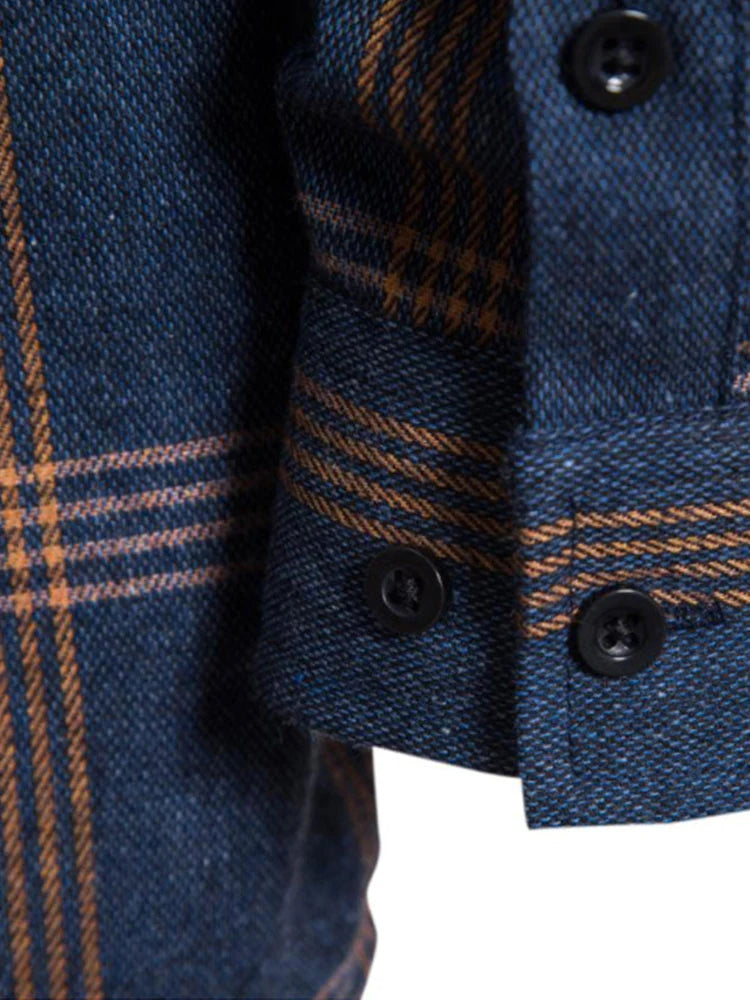 Button Up Plaid Shirt-Vacay Outfit