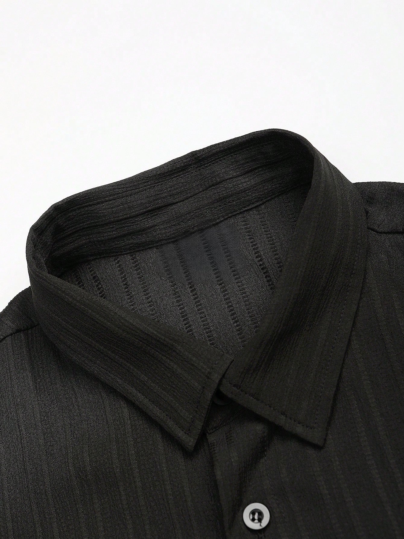Solid Colored Button Up Shirt And Pants Without Tee-Vacay Outfit