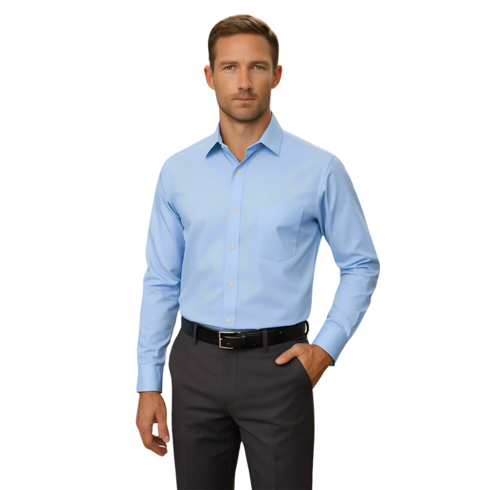 Modern Slim Fit Stretch Shirt For Men