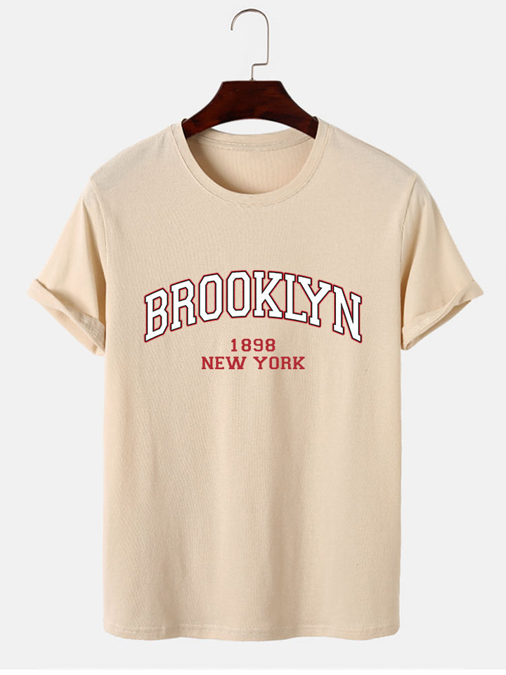 Brooklyn Print T-Shirt-Vacay Outfit