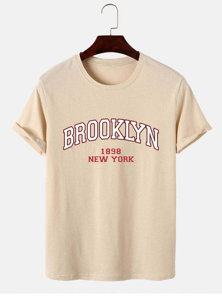 Brooklyn Print T-Shirt-Vacay Outfit