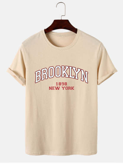 Brooklyn Print T-Shirt-Vacay Outfit